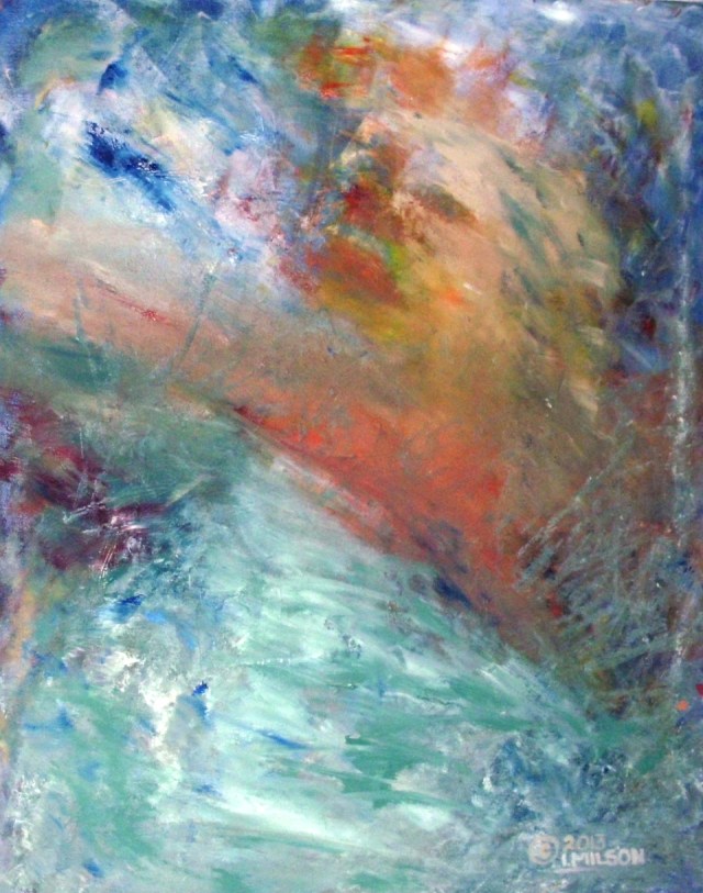 Iva Milson, 'Floating in the Waters of Love'