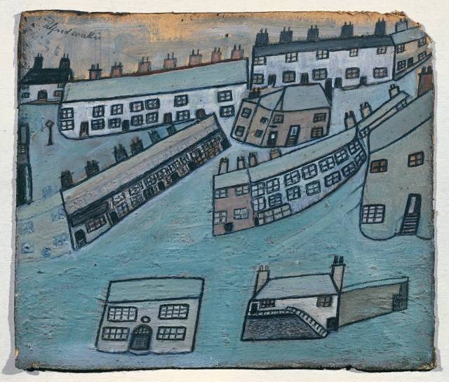 Alfred Wallis, 'House at St. Ives'